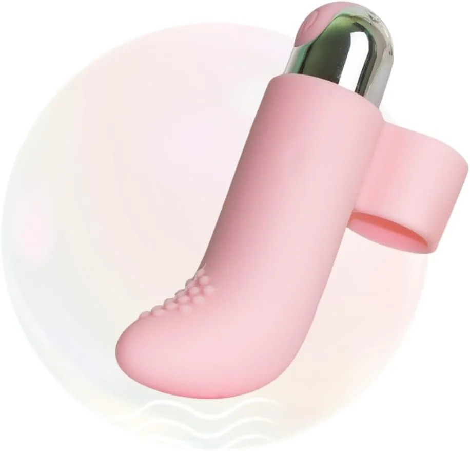 HydraPulse Finger Vibrator 10 Modes IPX7 Waterproof USB