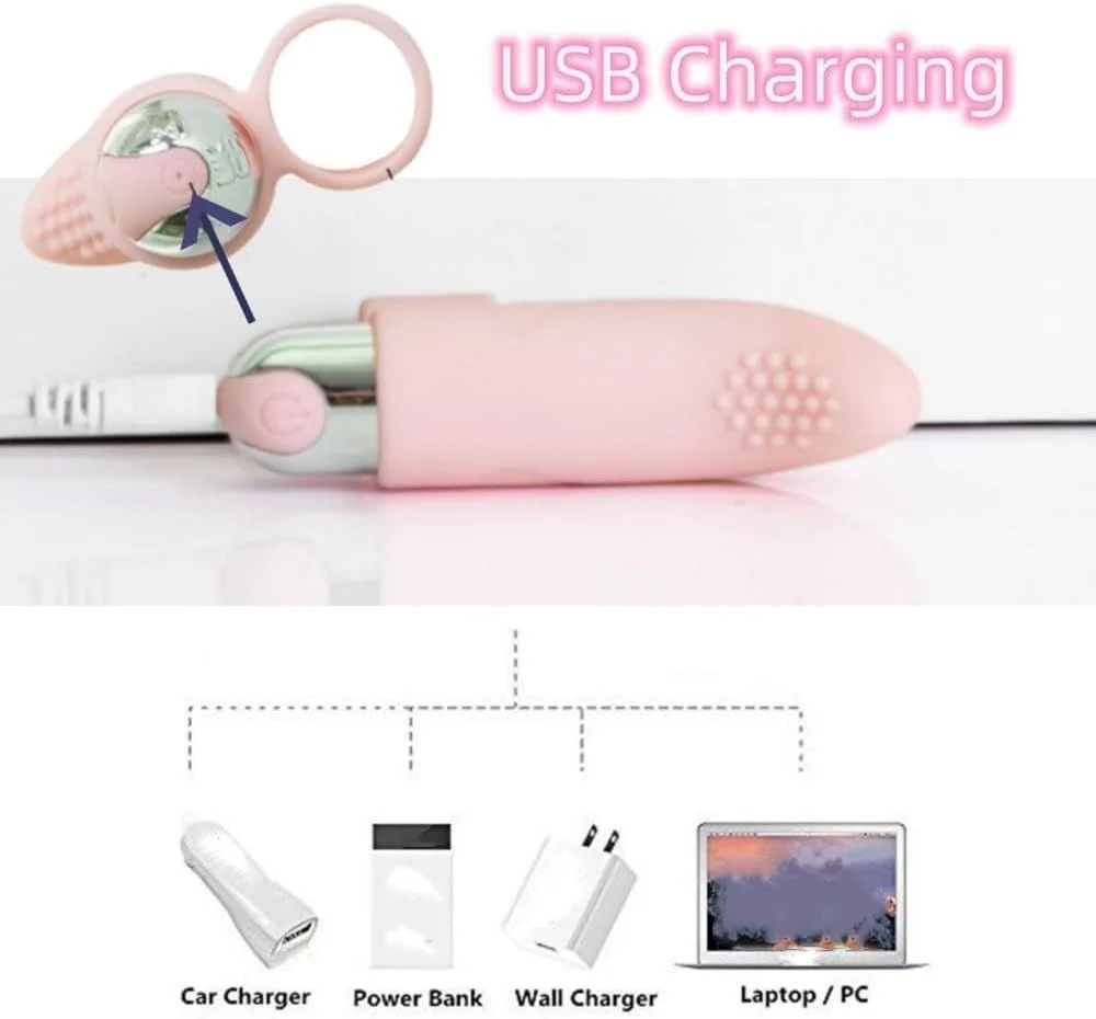 HydraPulse Finger Vibrator 10 Modes IPX7 Waterproof USB - Image 5