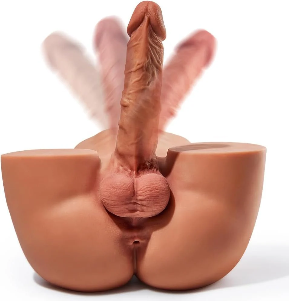 DualCoreX Male Sex Doll Torso 7in Dildo 11LB - Image 2