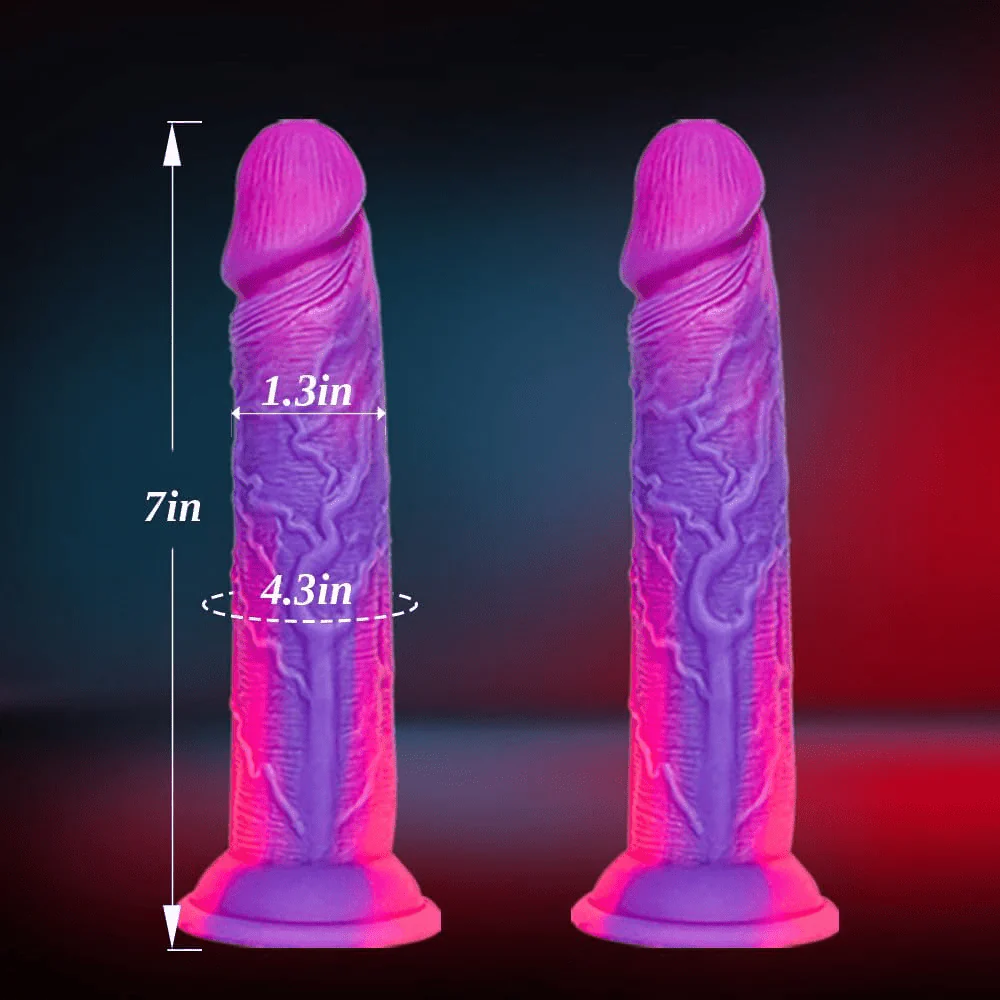 TwinPop 14” Double-Ended Dildo Suction Cup Silicone Set - Image 4