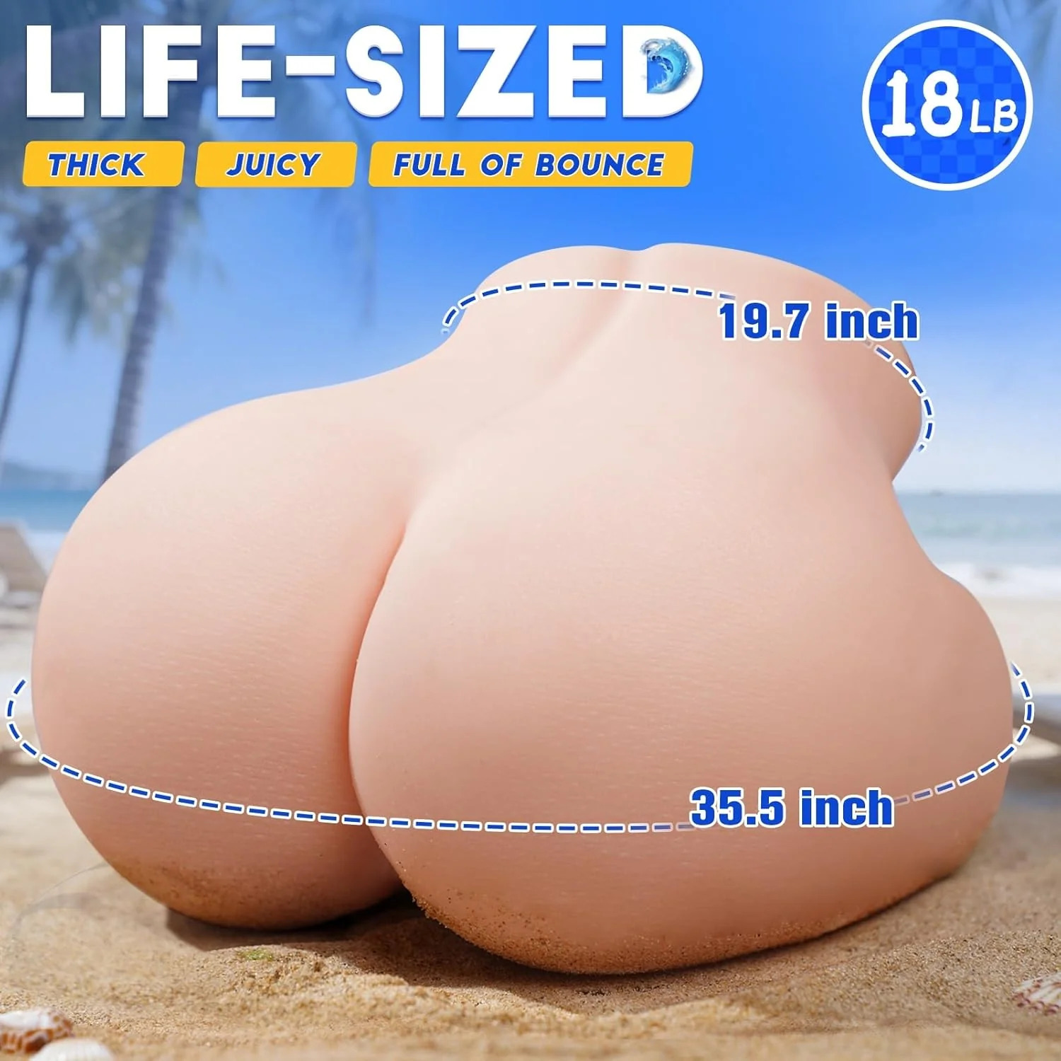 ArcForm 18LB Sex Doll Torso Dual Channel TPE - Image 5
