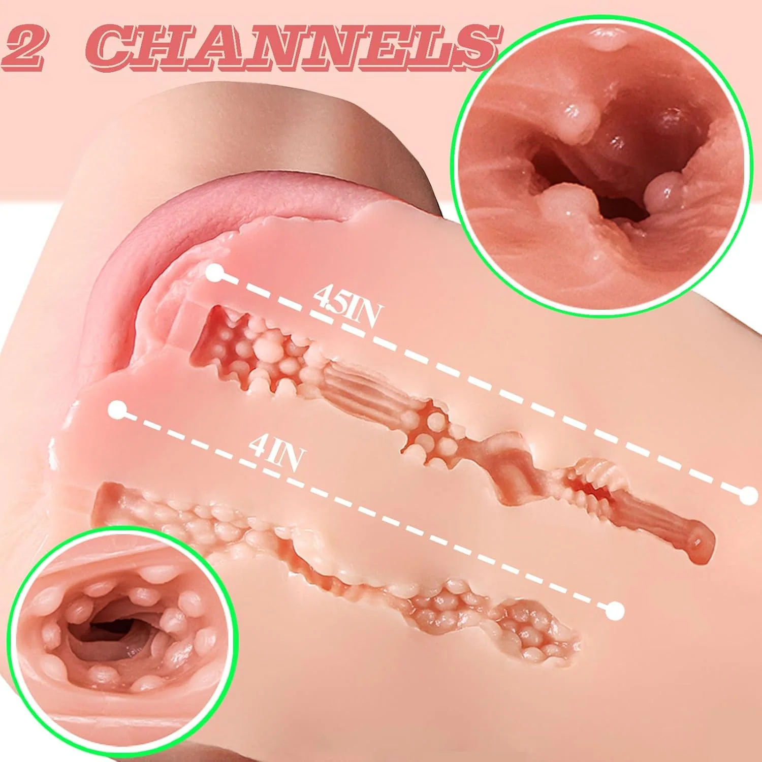PocketCurve Mini Dual Entry Pocket Sex Doll 2.43LB - Image 3