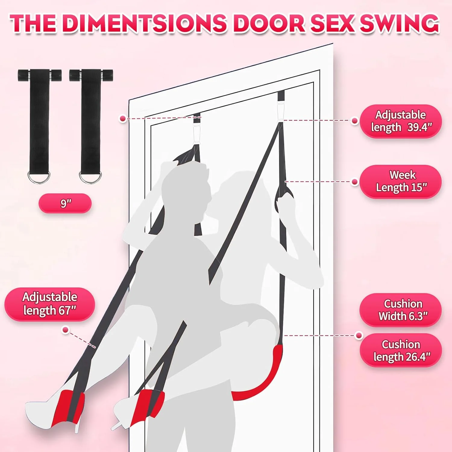 OrbitLift 360° Rotating Sex Swing 800lb - Image 3