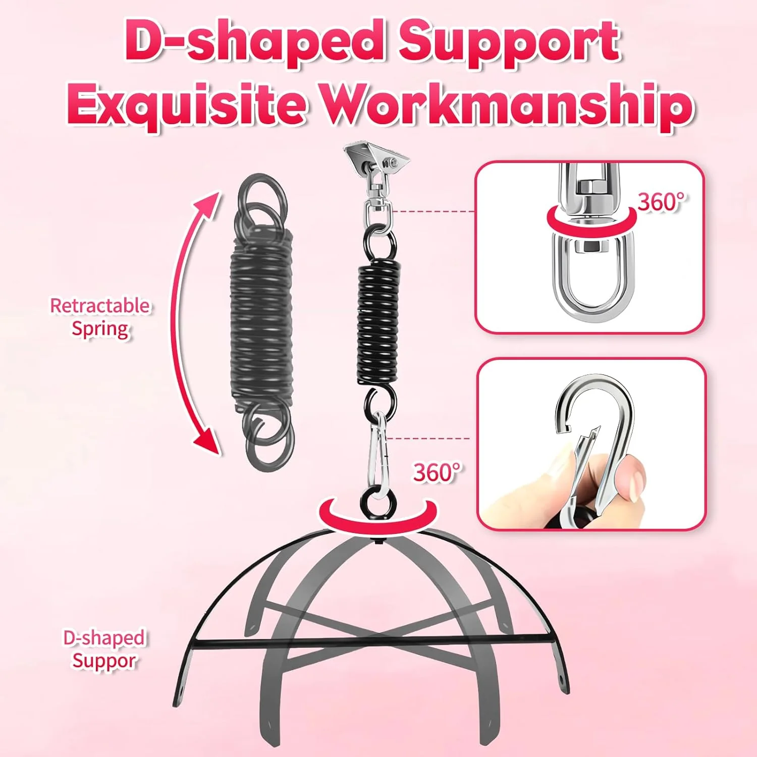 OrbitLift 360° Rotating Sex Swing 800lb - Image 6
