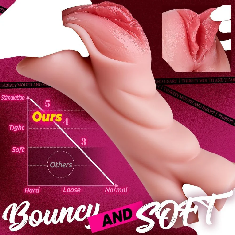 PeachLock 2-in-1 Pocket Pussy Vagina & Anal Stroker - Image 4