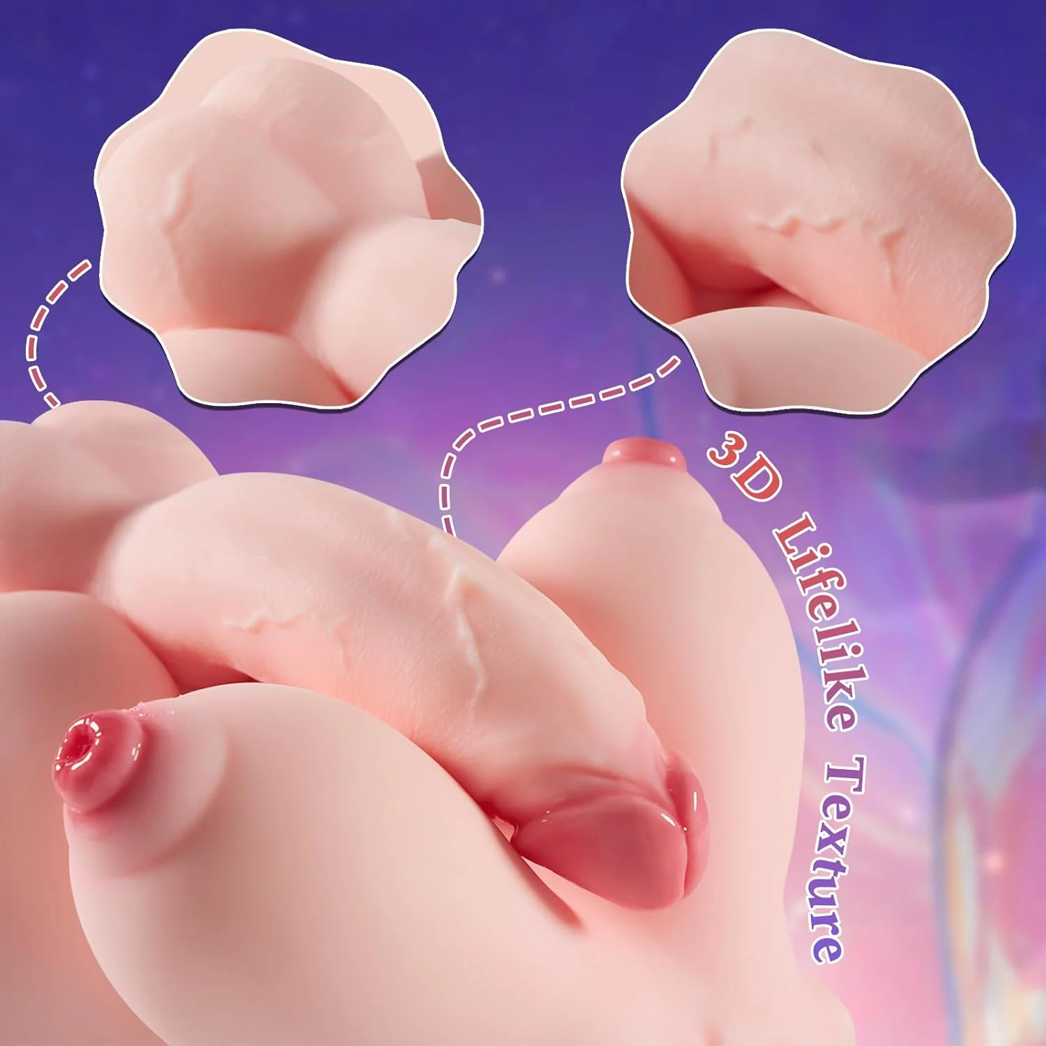 NyxionX 5-in-1 Transgender Sex Doll Torso 20.6lb - Image 3