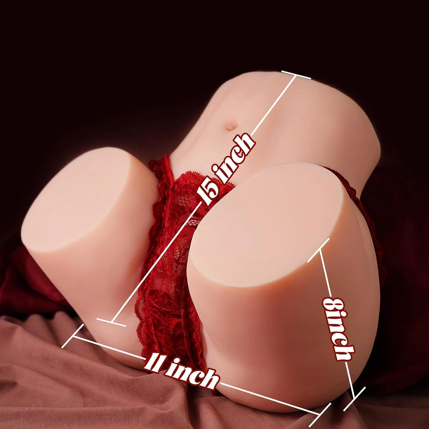 EliteCurves 22LB Dual Channel Torso Sex Doll Real Feel - Image 4