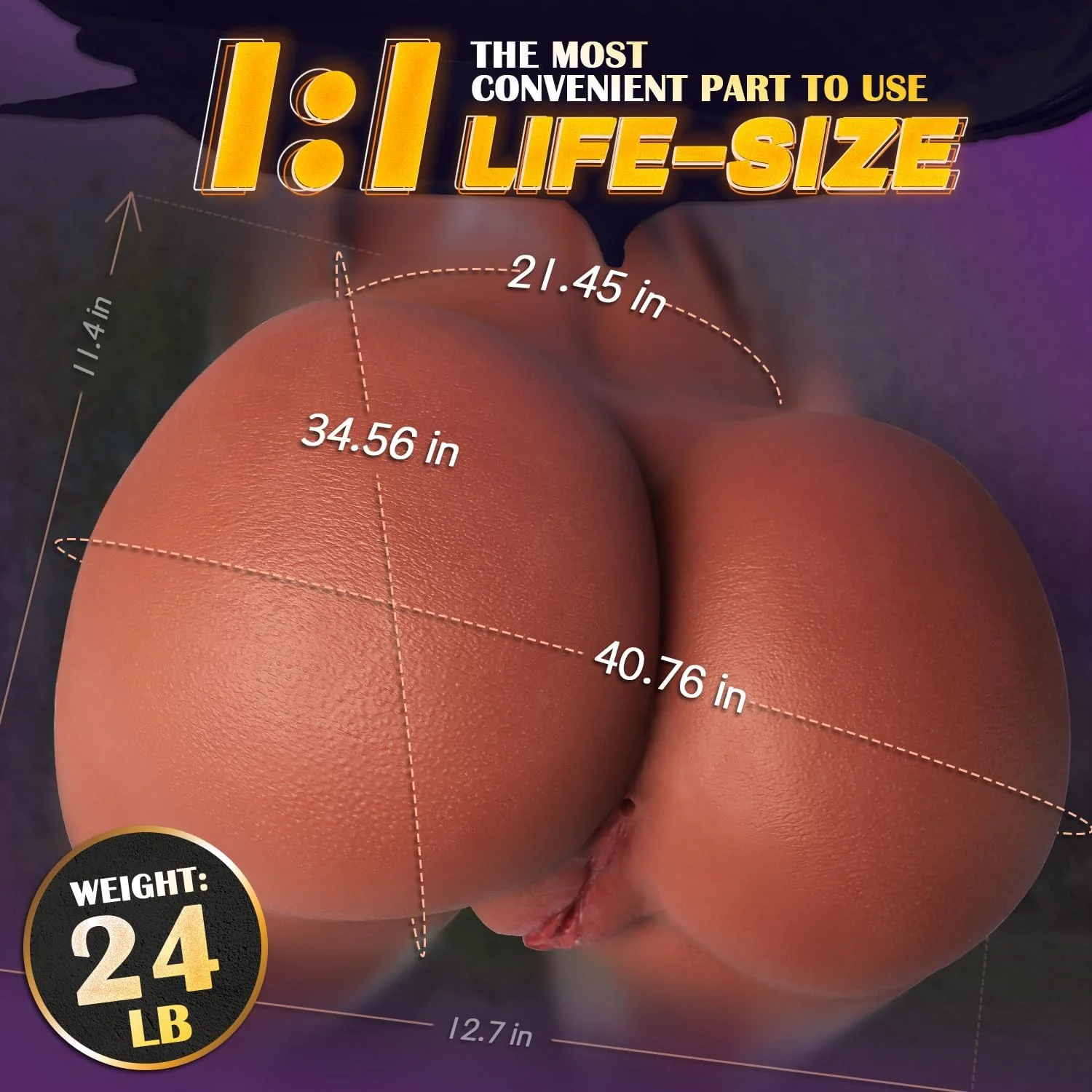 PrimeCore 24LB Realistic Sex Doll Torso | Dual Deep Channels - Image 5