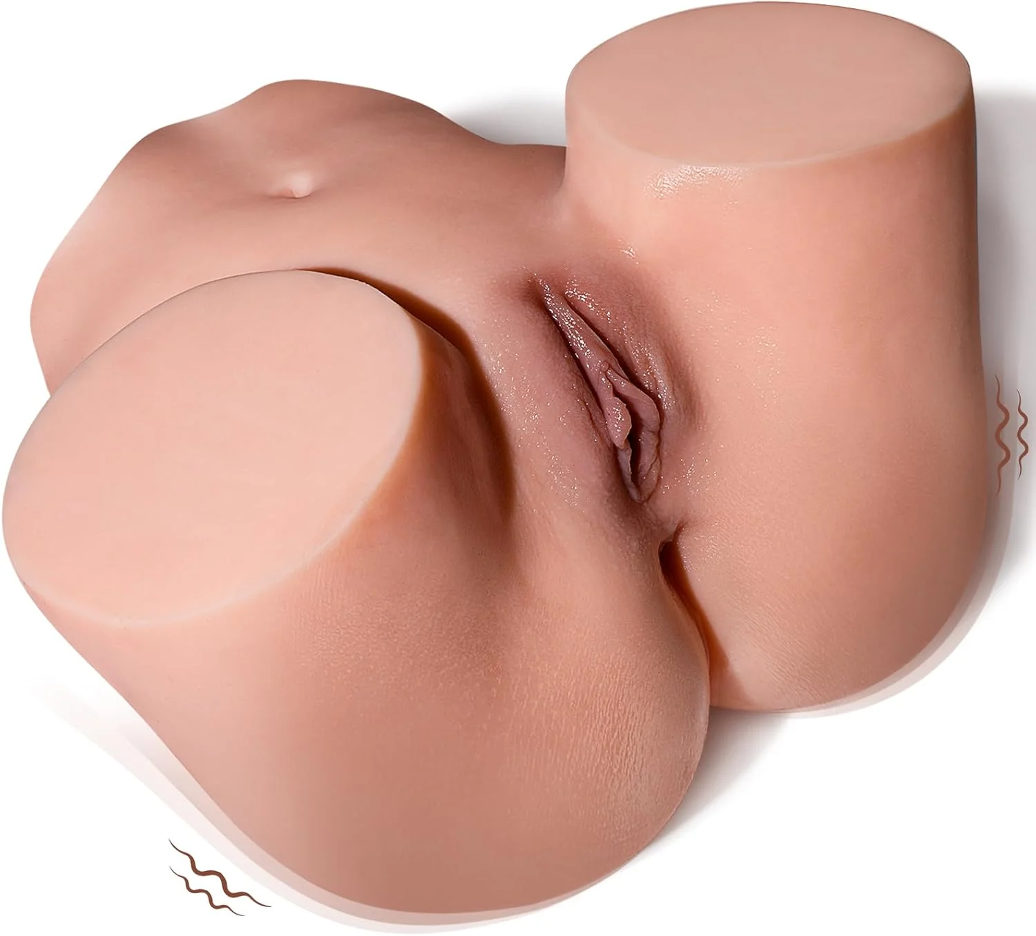 VantaPulseX 25LB Vibrating Sex Doll Torso | Dual Deep Channels