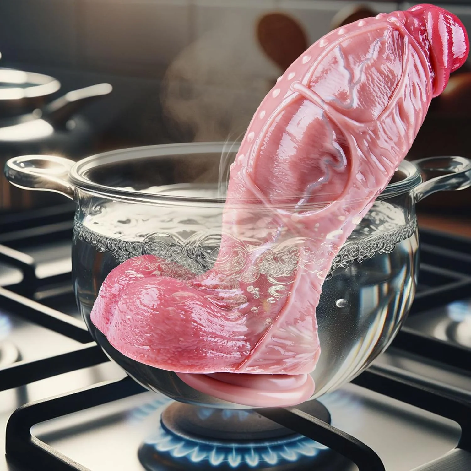 TitanCone 10.4” XXL Thick Dildo 3” Diameter Suction Cup - Image 5