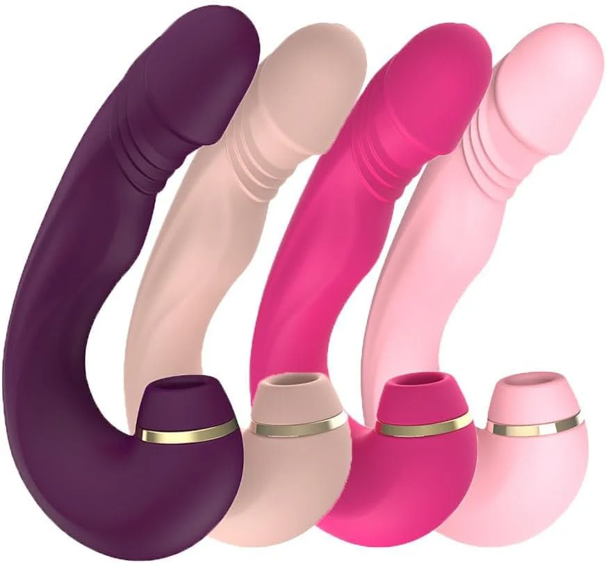 VerdeSuction L-Shaped Suction Vibrator 10 Modes Tapping Waterproof - Image 2