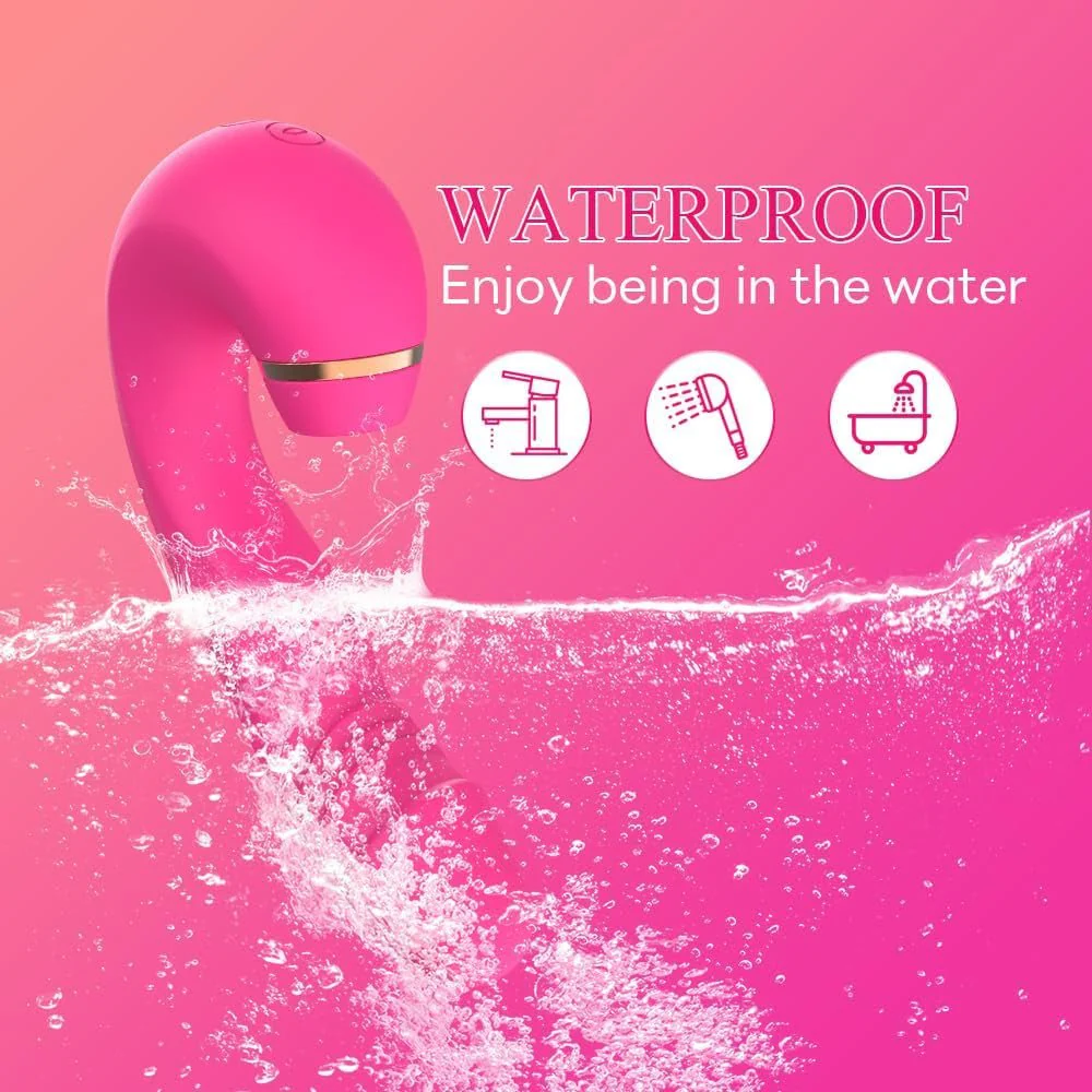 VerdeSuction L-Shaped Suction Vibrator 10 Modes Tapping Waterproof - Image 8
