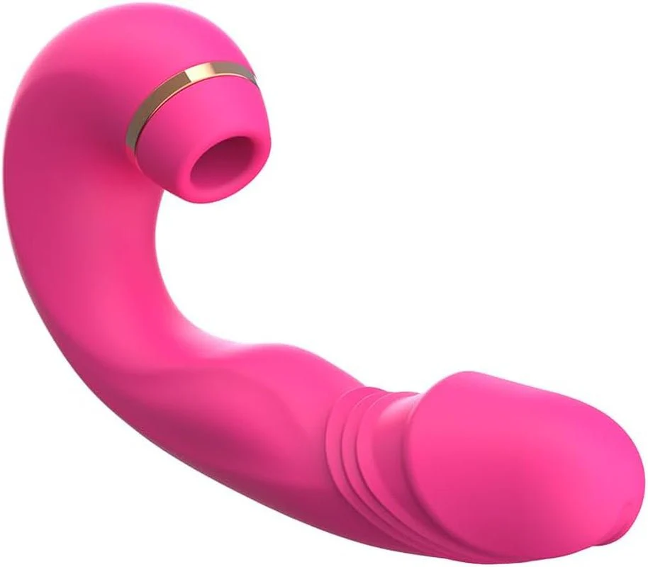 CrimsonSuction Suction & Tap Clitoral Vibrator - Image 3
