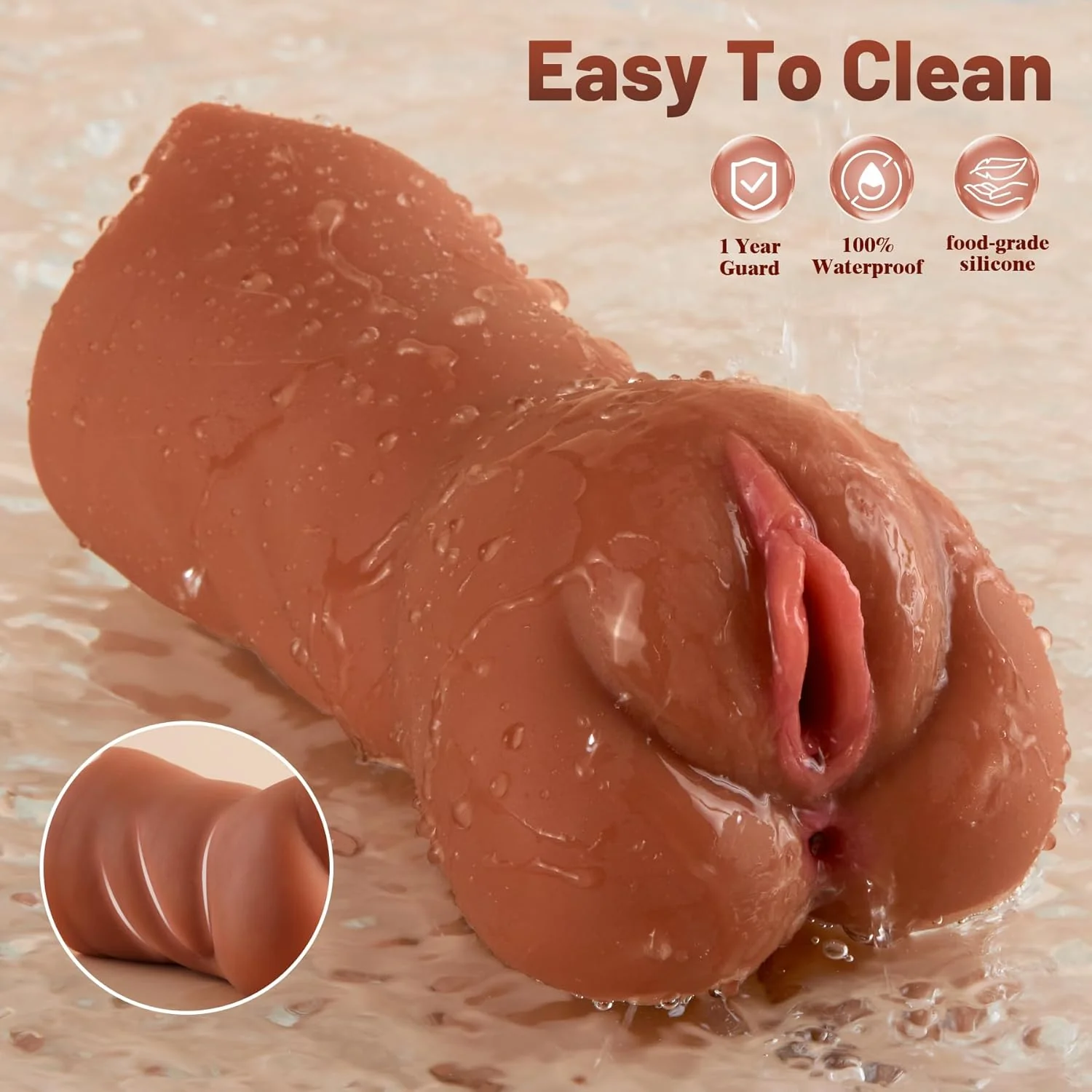 TriCave 3-in-1 Realistic Pocket Pussy Sex Doll Stroker - Image 3