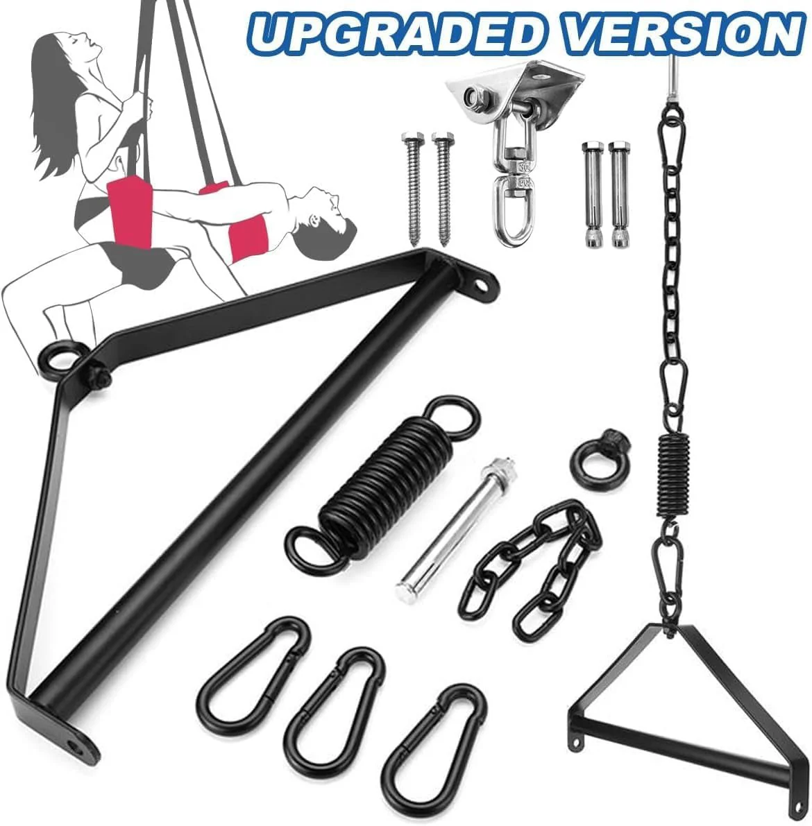 VireliX 360° Door Sex Swing Wide Seat 400lb - Image 2