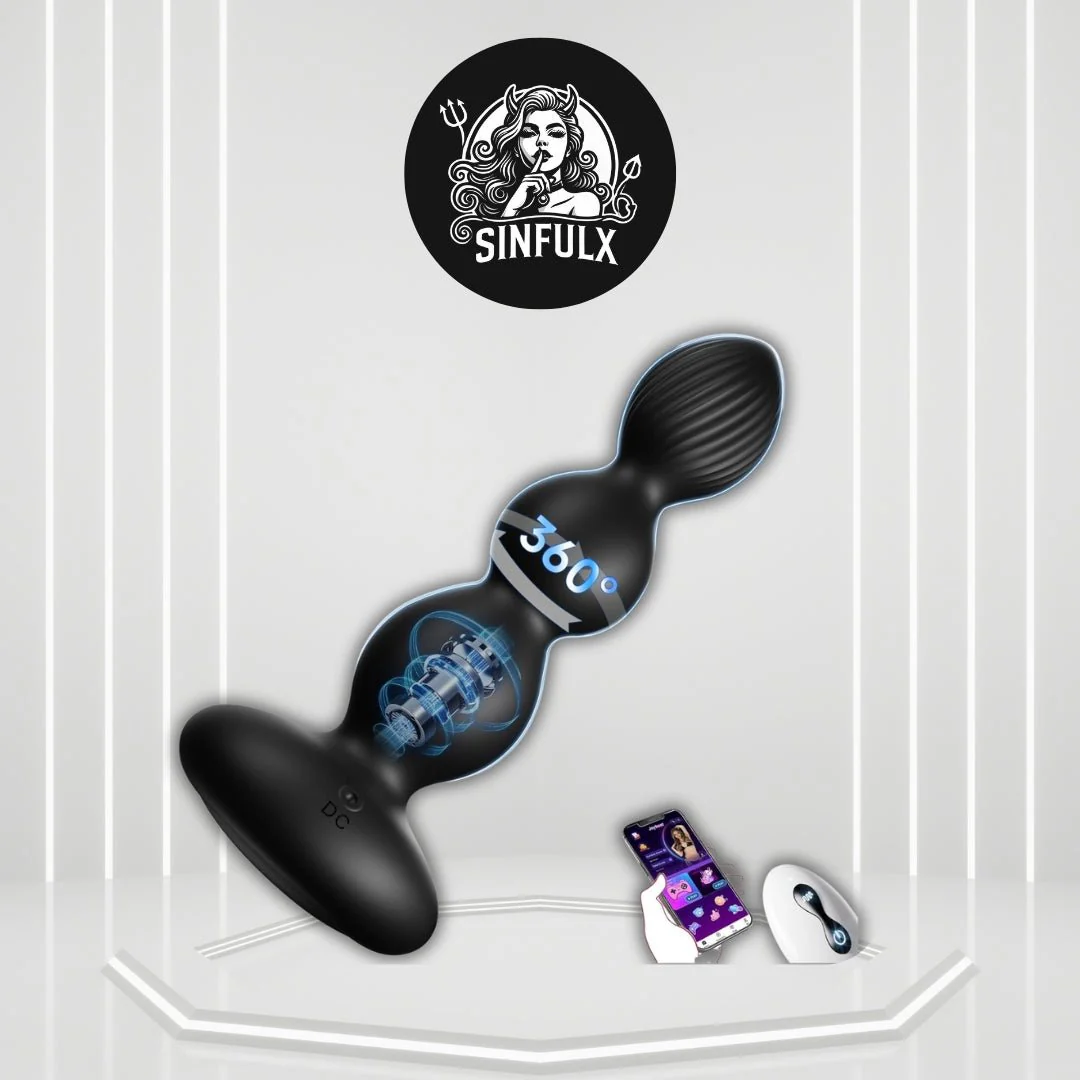 SwirlCore 360° Rotating Prostate Massager