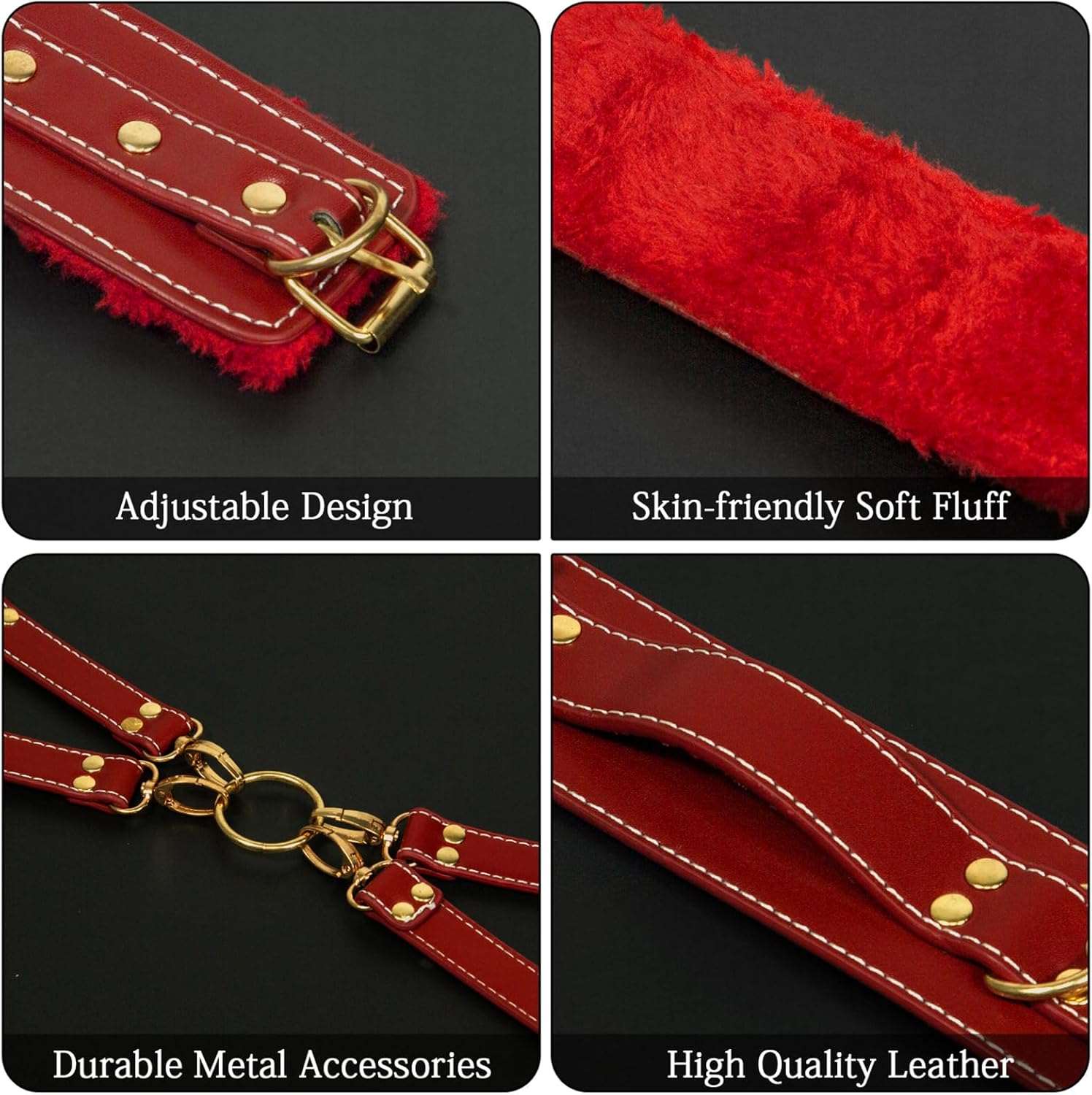 SecureFour Exciting BDSM Bondage Restraints Kit - Image 5
