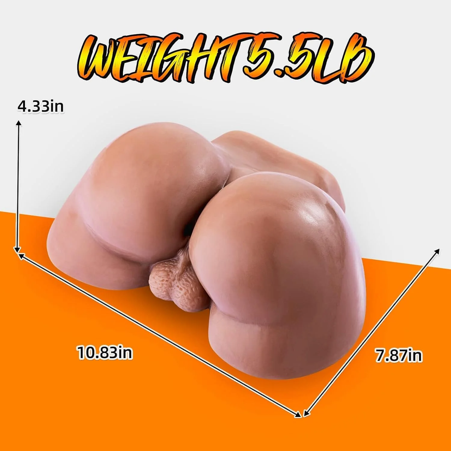 AtlasCore Male Stroker Sex Doll 5.5LB Tight Channel - Image 4