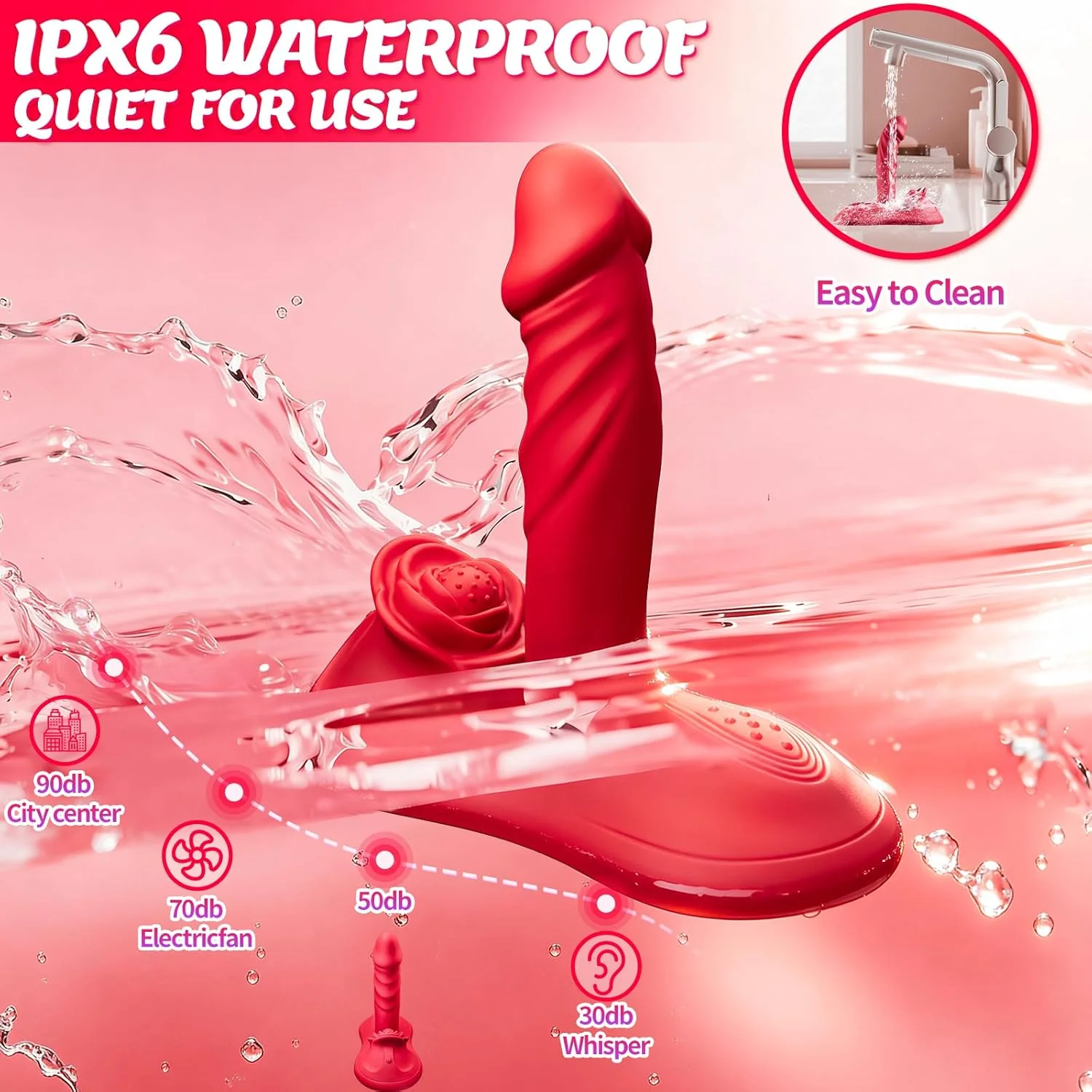 RoseRhythm Triple-Drive Ride-On Peristalsis Vibrator - Image 7