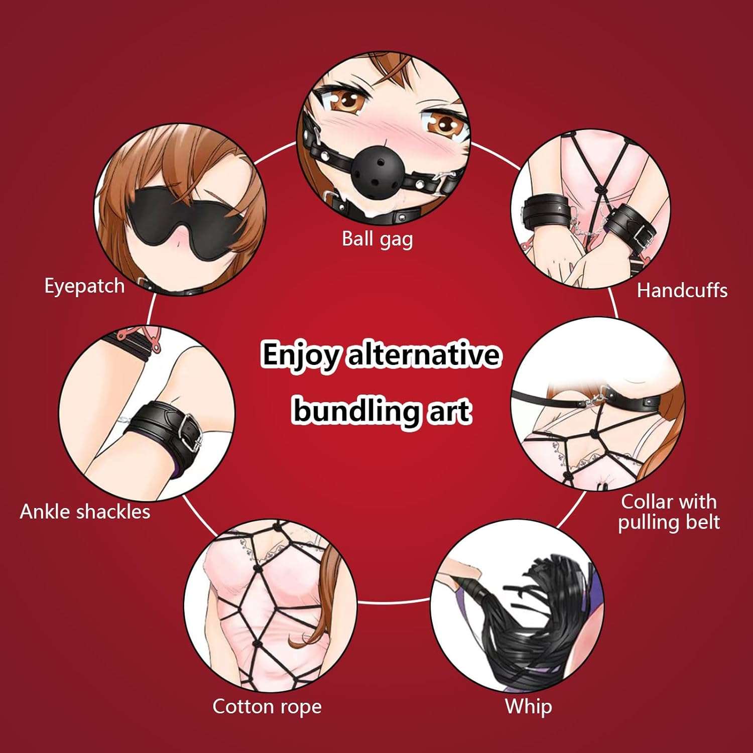 Versatile BDSM Bondage Sex Kit - Image 3