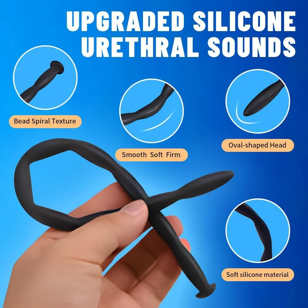GradusFlex 8PCS Urethral Sounds Silicone Dilator Set - Image 5