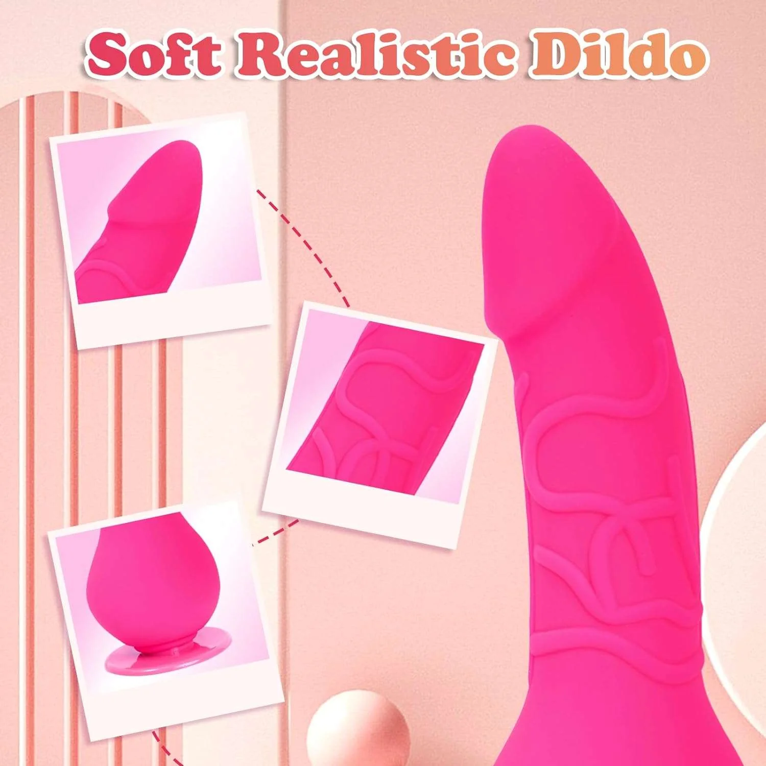 TailorDare Dual Ecstasy Strap-On Dildo - Image 4