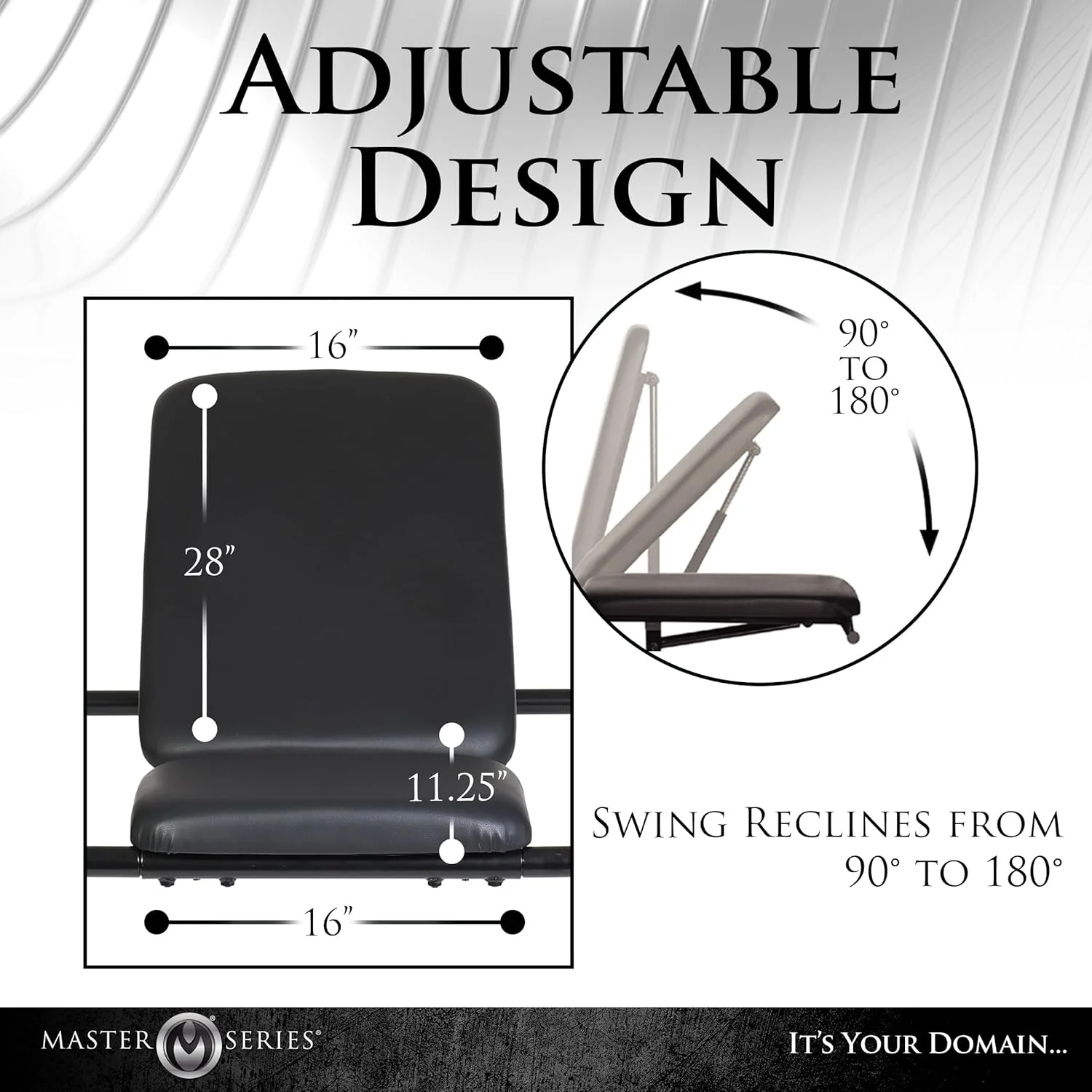 SteelRecline Freestanding Sex Swing Chair Steel Frame - Image 4
