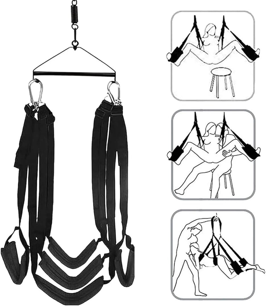SpinVault 360° Ceiling Sex Swing 800lb Heavy Duty - Image 2