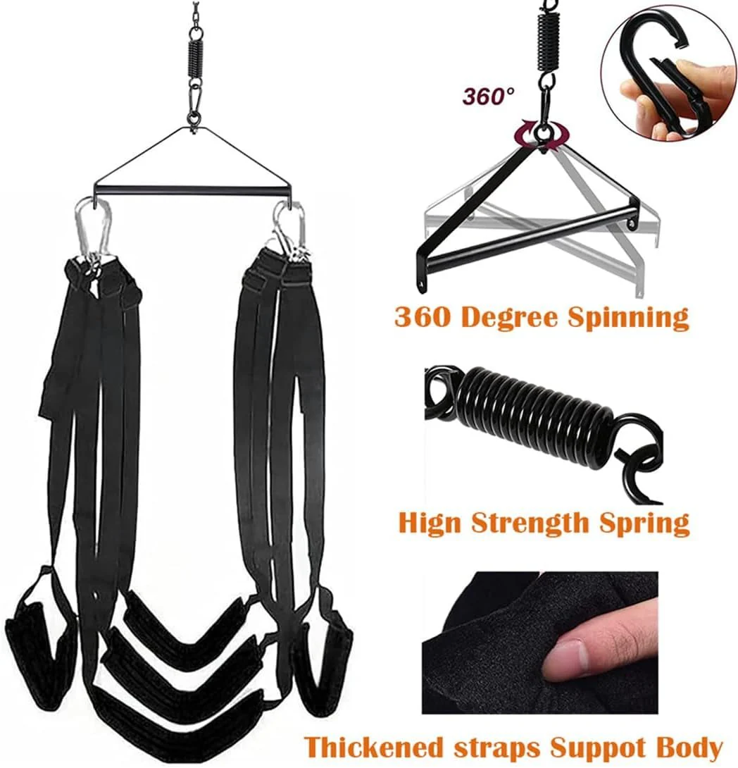 SpinVault 360° Ceiling Sex Swing 800lb Heavy Duty - Image 5