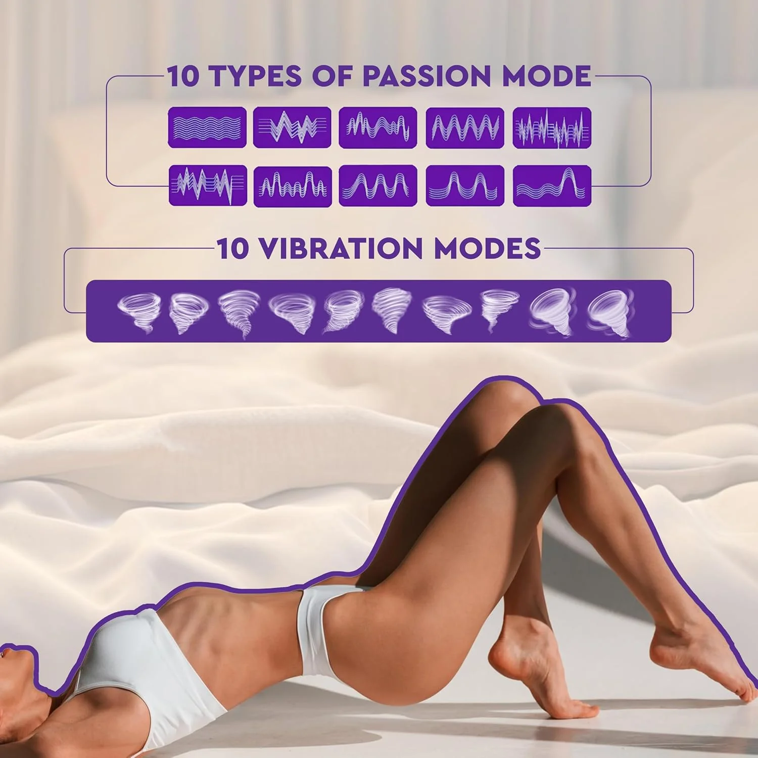 FlexiPulse 2-in-1 Clit Suction Stimulator G-Spot Vibrator Wand - Image 3