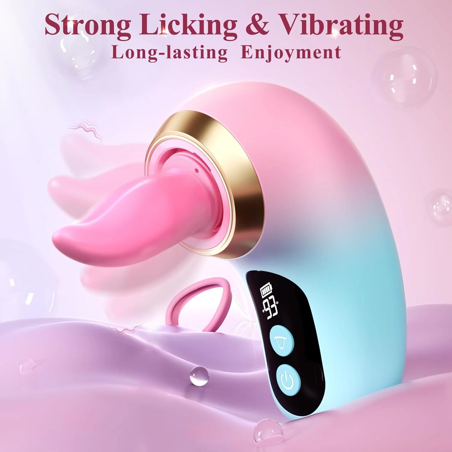 LumiVanta AI Rose Wand Clit Sucker LCD App Waterproof - Image 4