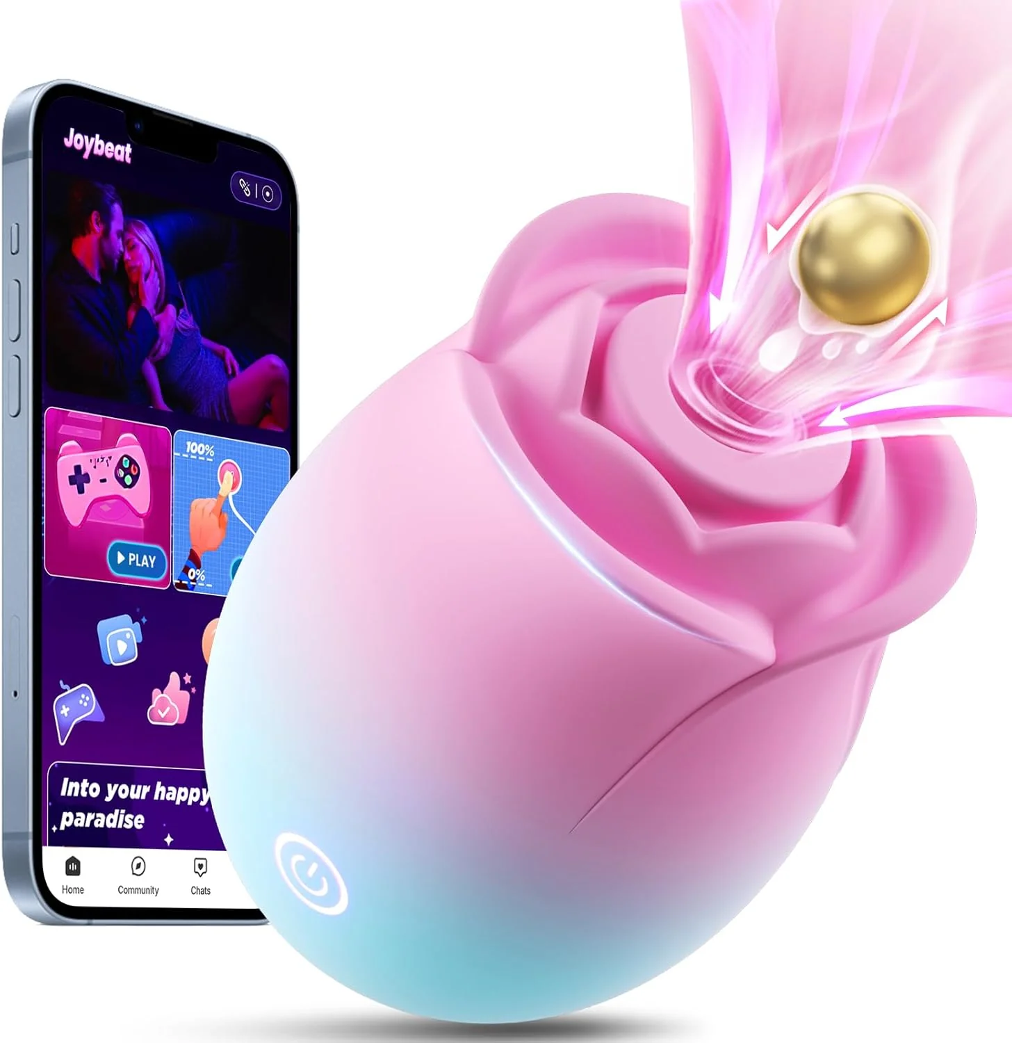 AvenyX Rose Clit Sucker App Control 9 Modes Waterproof