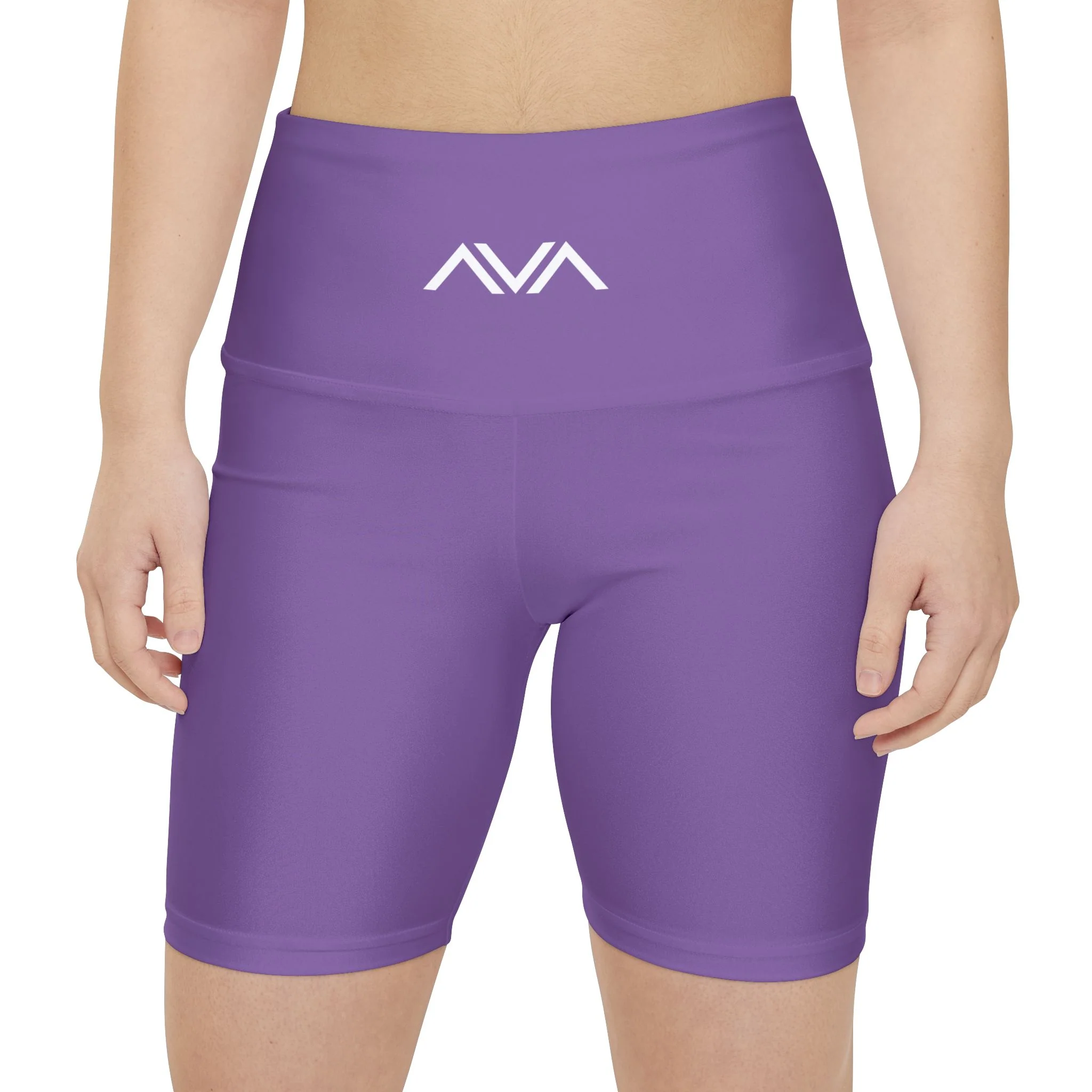 AE Yoga Performance Shorts for Women - Light Purple - Image 4