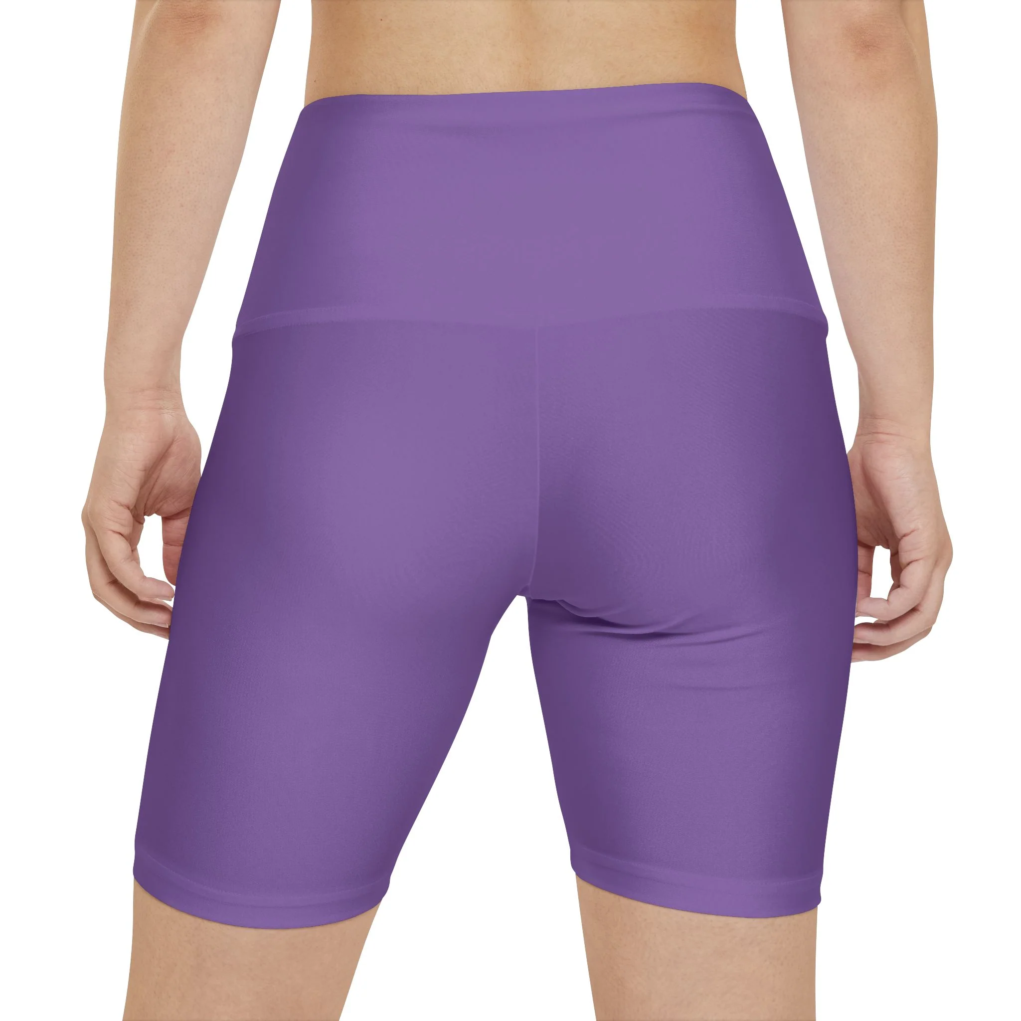AE Yoga Performance Shorts for Women - Light Purple - Image 5