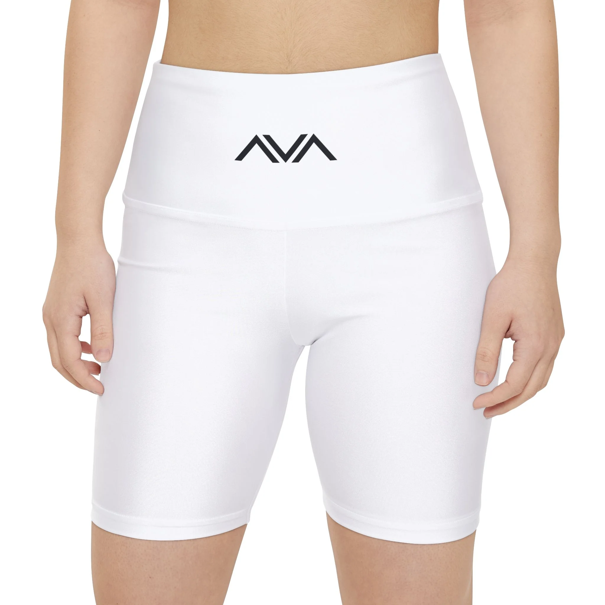 AE Yoga Performance Shorts for Women - White - Image 4