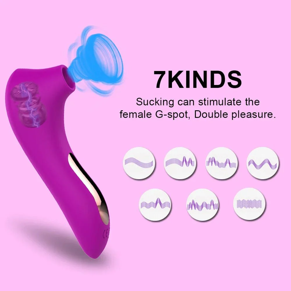 AeroBloom 7X Clitoral Suction Vibrator - Image 2