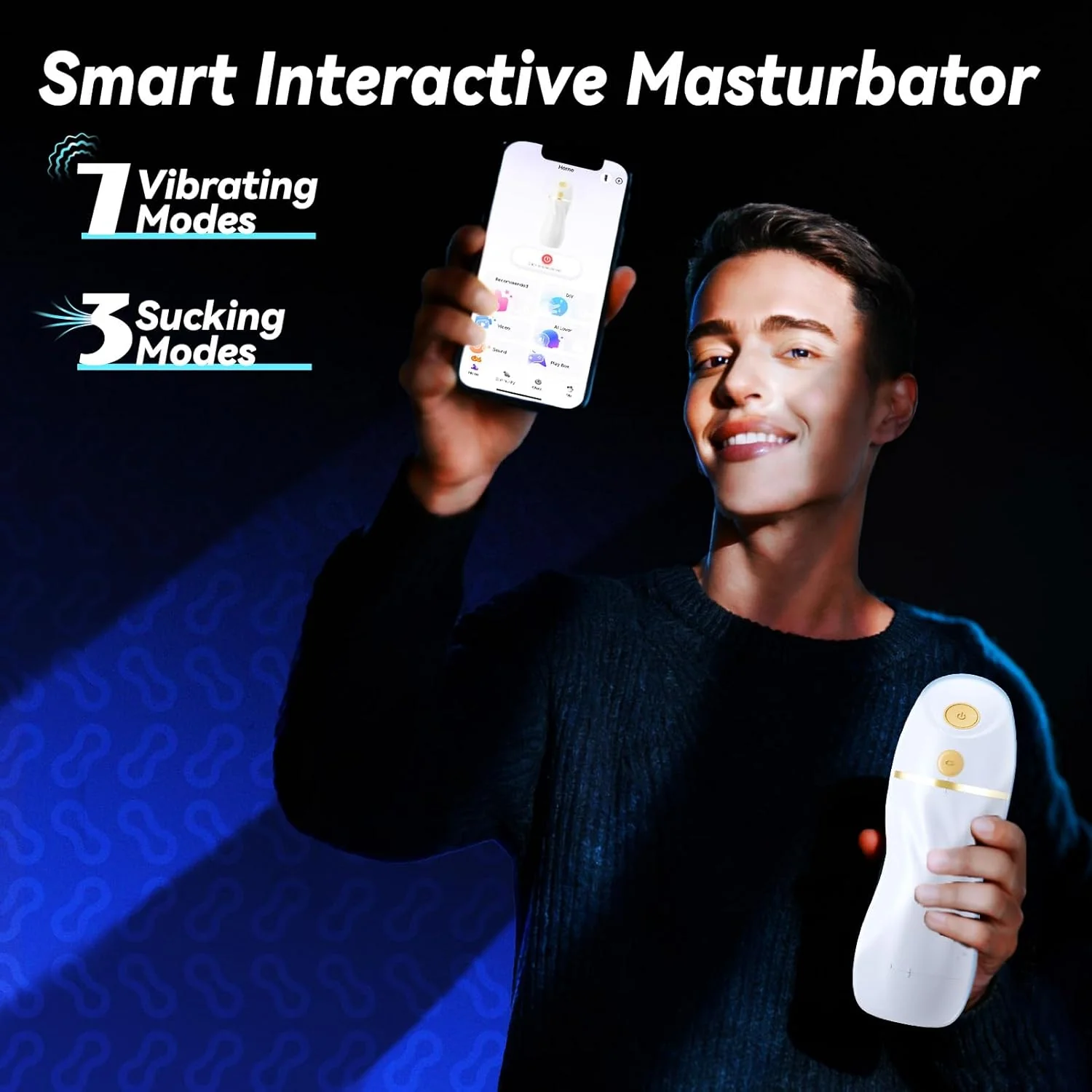 CortexaX AI Interactive Male Masturbator App Sync - Image 2