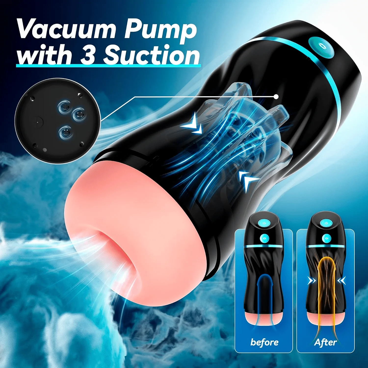 SyntraPulse AI Interactive Male Masturbator App Sync Control - Image 8