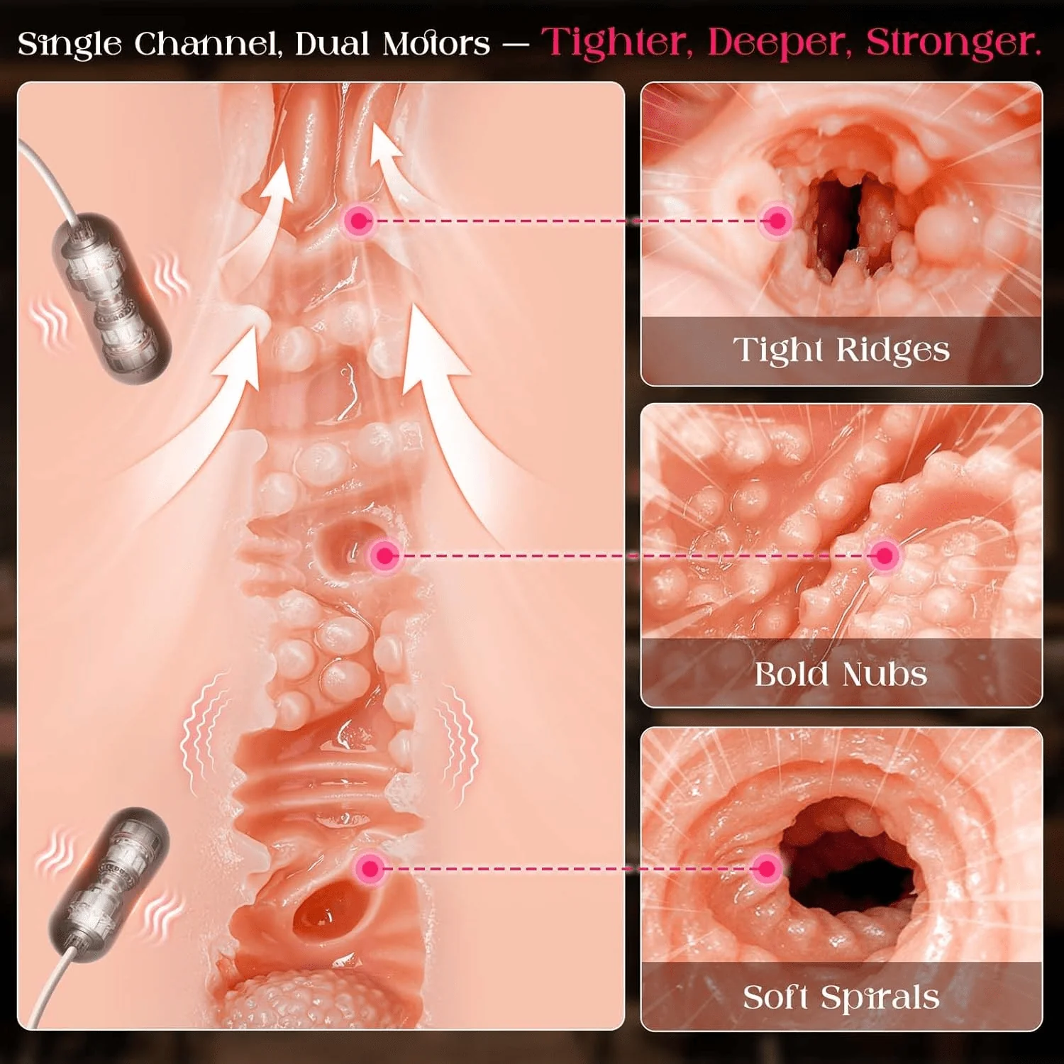 TitanCurve AI Sex Doll 18LB Suction Vibrator App - Image 4
