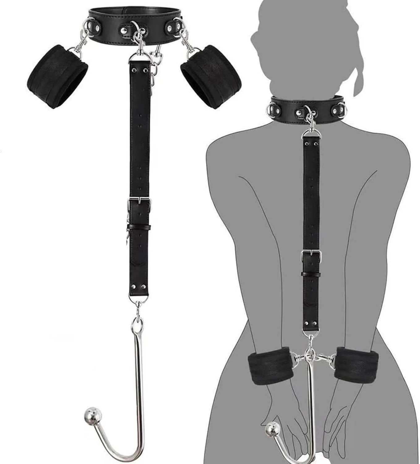 ControlHook Anal Hook Neck Wrist Bondage Kit - Image 4