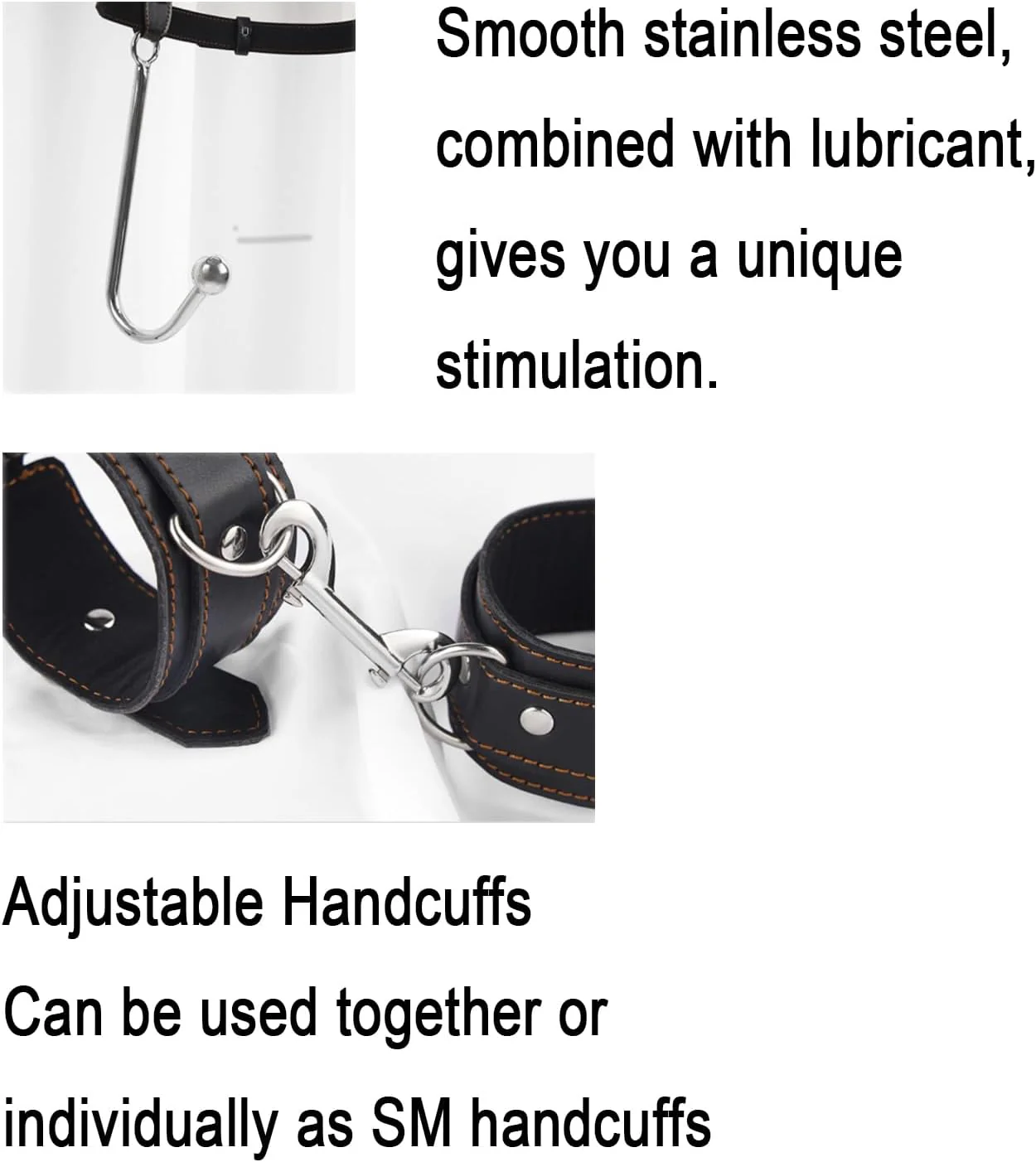 CommandGag Anal Hook Ball Gag Bondage Kit - Image 5