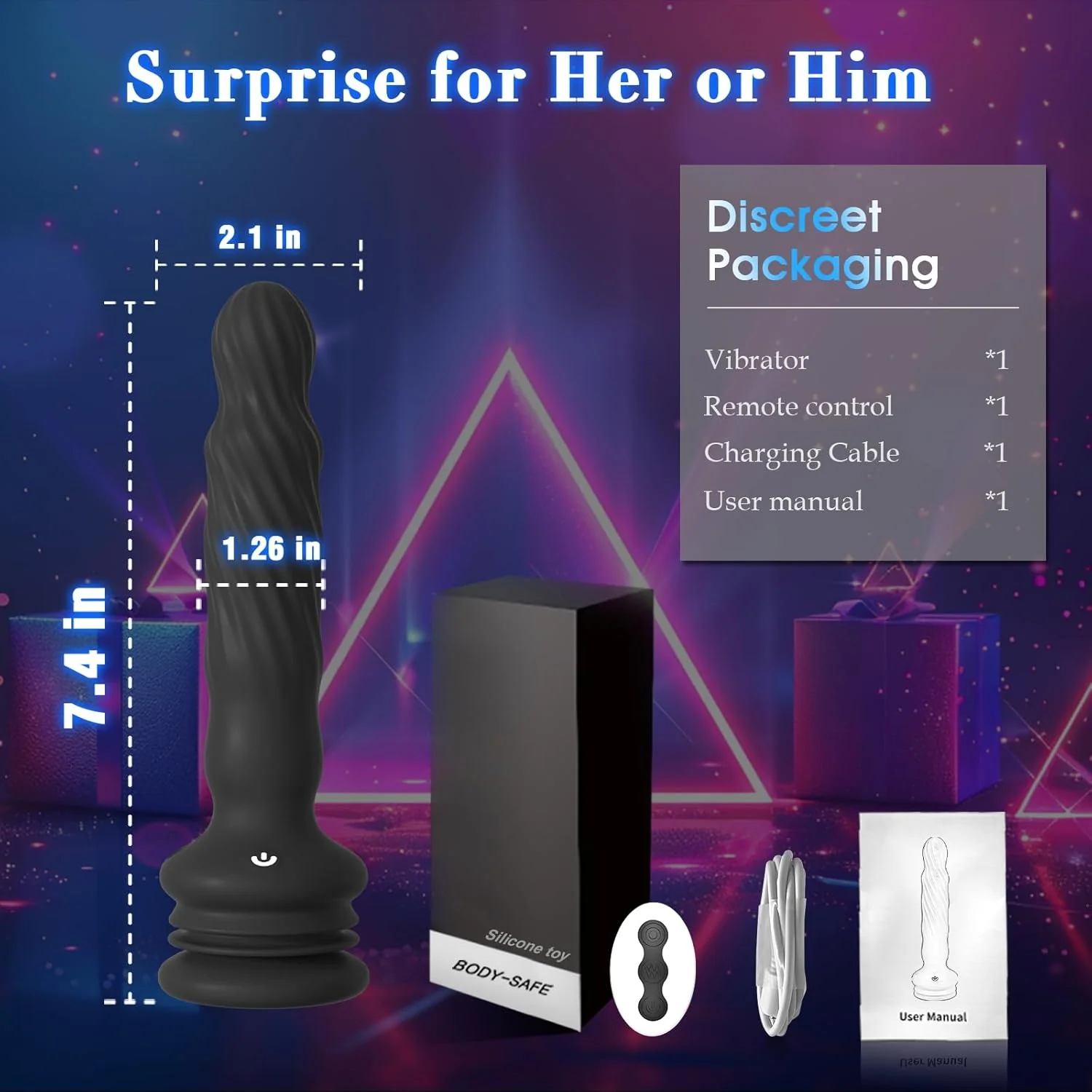 WriggleCore Rotating Wriggling Prostate Massager - Image 6