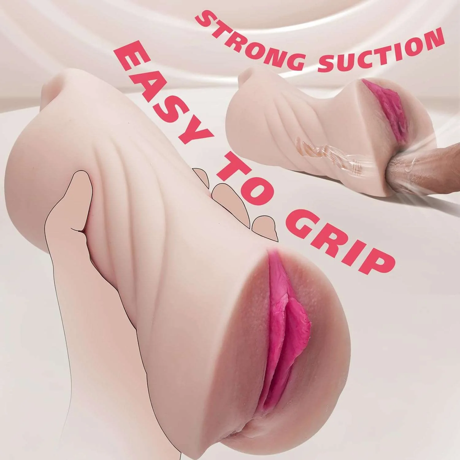 PocketVibe Triple-Entry Male Masturbator - Image 4