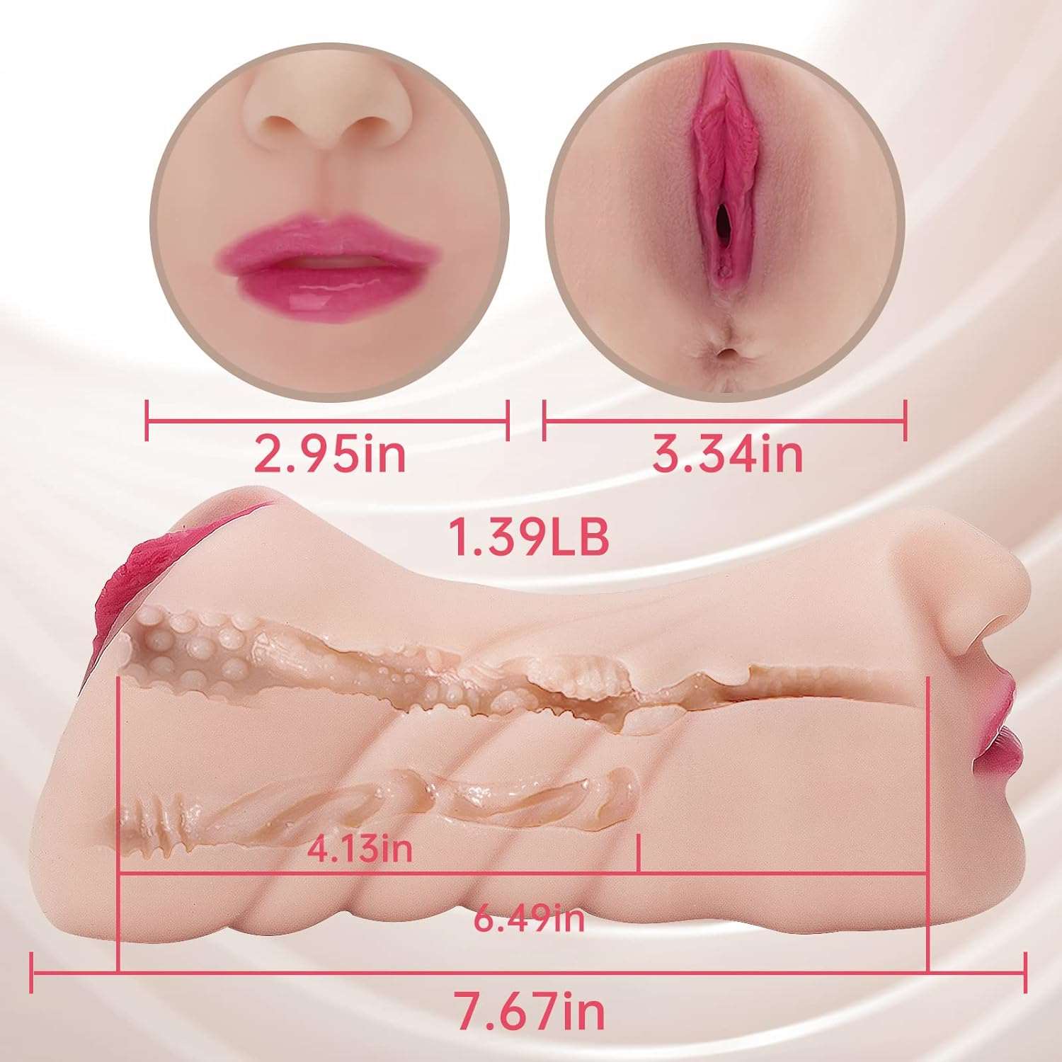 PocketVibe Triple-Entry Male Masturbator - Image 5