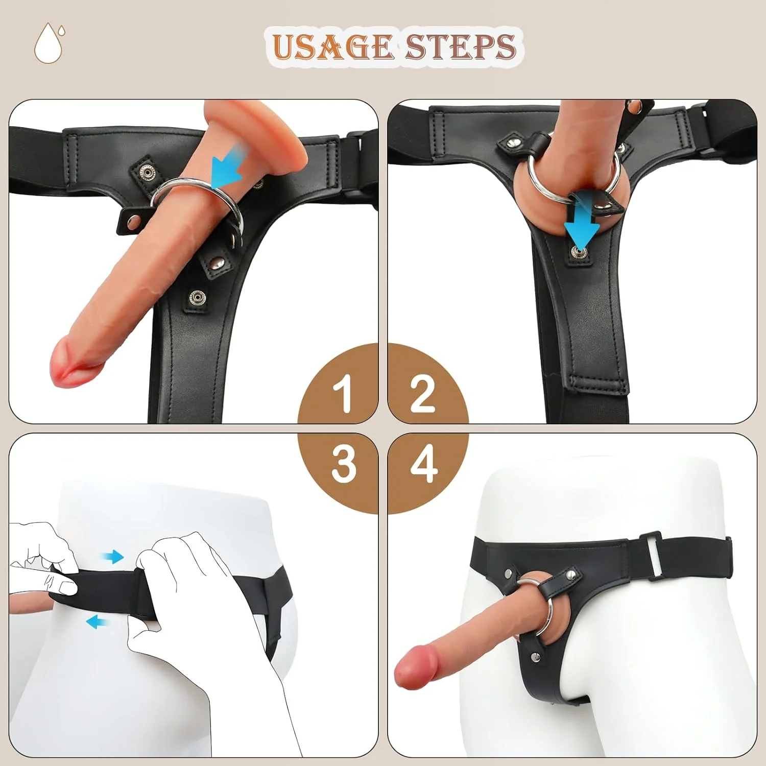 TouchExplorer Beginners Strap-On Dildo - Image 6