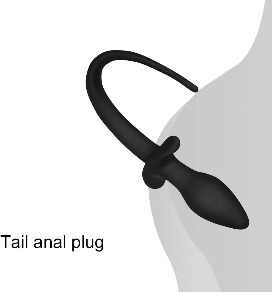 PuppyPlay Silicone Puppy Tail Butt Plug Trainer - Image 3
