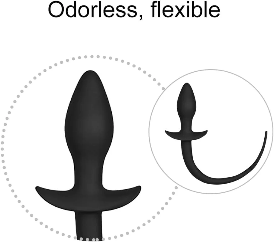 PuppyPlay Silicone Puppy Tail Butt Plug Trainer - Image 5