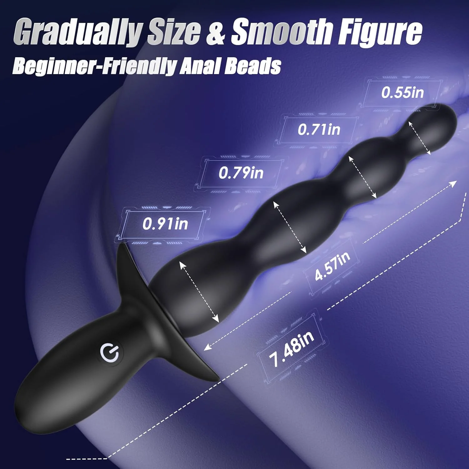 CurveSync App-Controlled Anal Beads Prostate Vibrator - Image 5