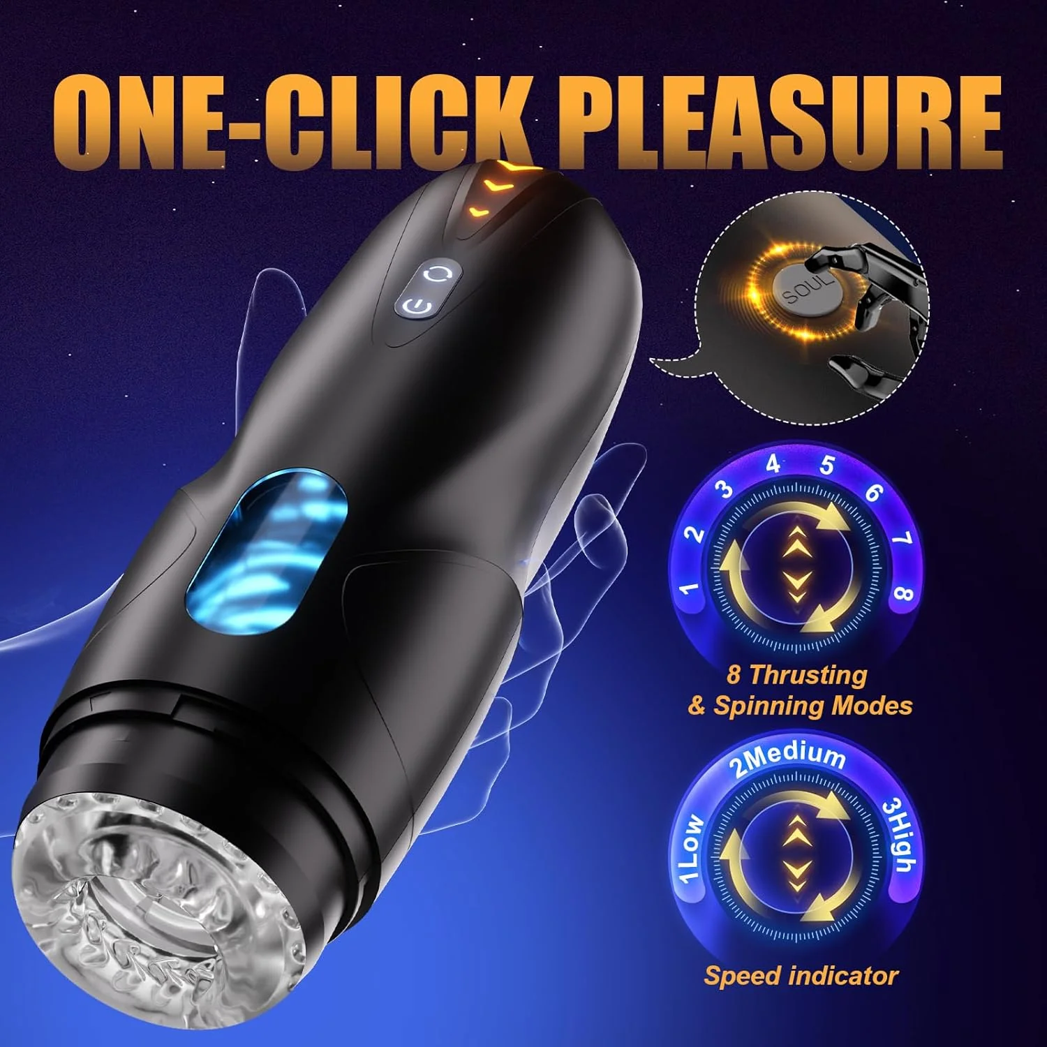 ApexTremor Thrusting & Spinning Male Stroker - Image 3
