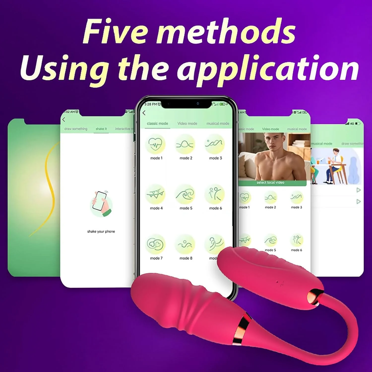 SyncWave App Remote G-Spot Vibrator Couples Toy 10 Modes - Image 6